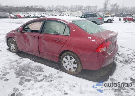 2008 Honda Civic Lx z USA, uszkodzony, nr VIN 2HGFA16528H523237
